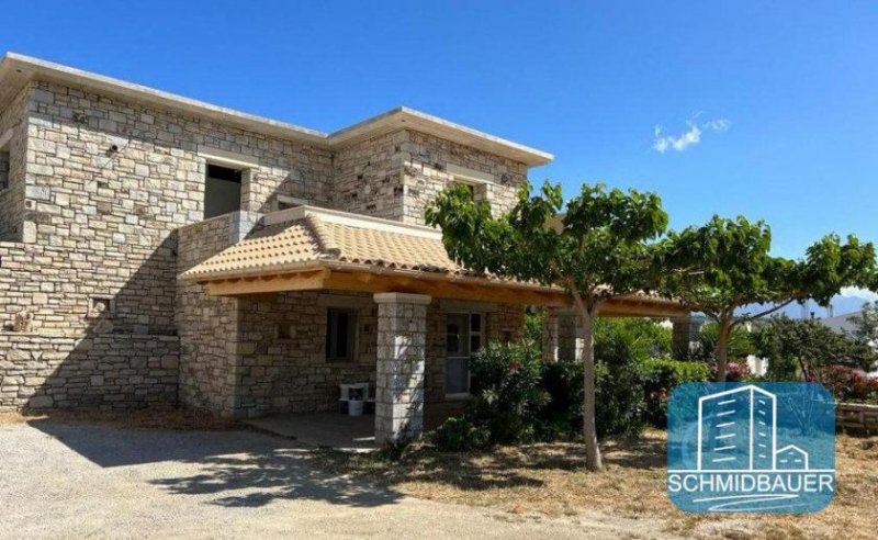 Pitsidia Kreta, Pitsidia: Zweistöckiges, ruhig gelegenes Steinhaus mit herrlichem 360-Grad-Blick zu verkaufen Haus kaufen